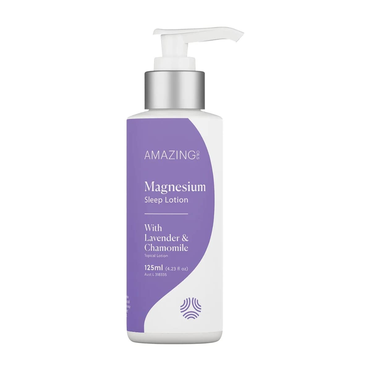Amazing Oils Magnesium Sleep Lotion with Lavender & Chamomile 125ml bottle