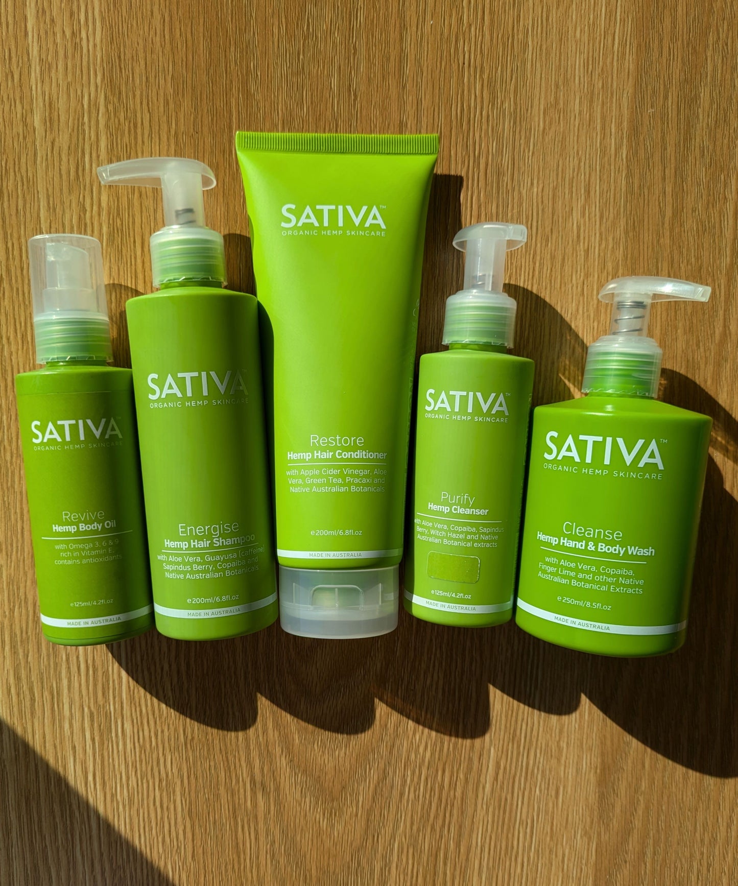 Sativa Organic Hemp Products at Trifora Wellness.