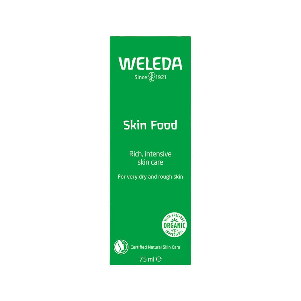 Weleda Skin Food 75ml box. Front.