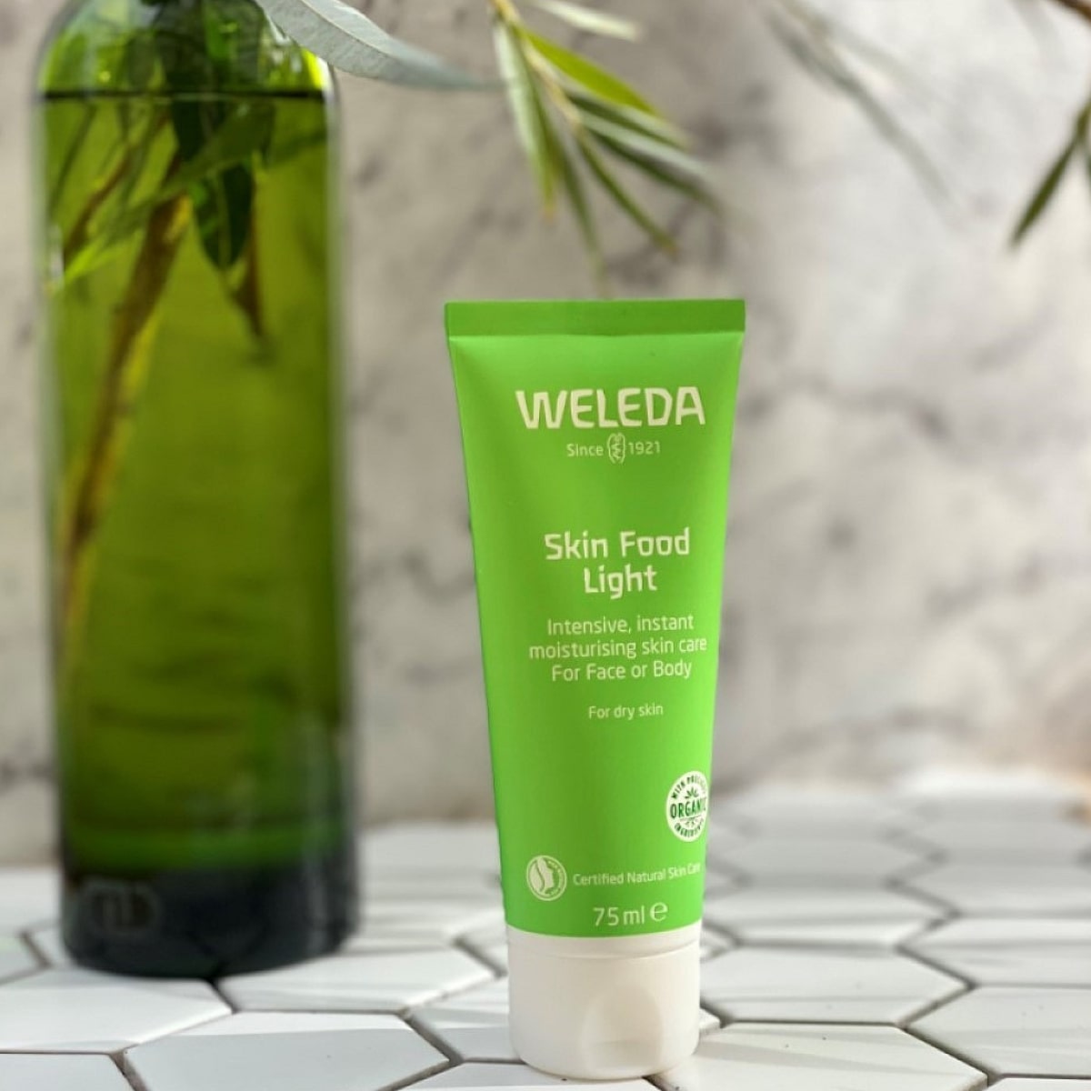 Weleda Skin Food Light 75ml organic skincare tube
