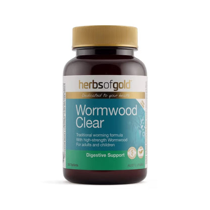 Herbs of gold wormwood clear parastrike worming formula 28 tablets