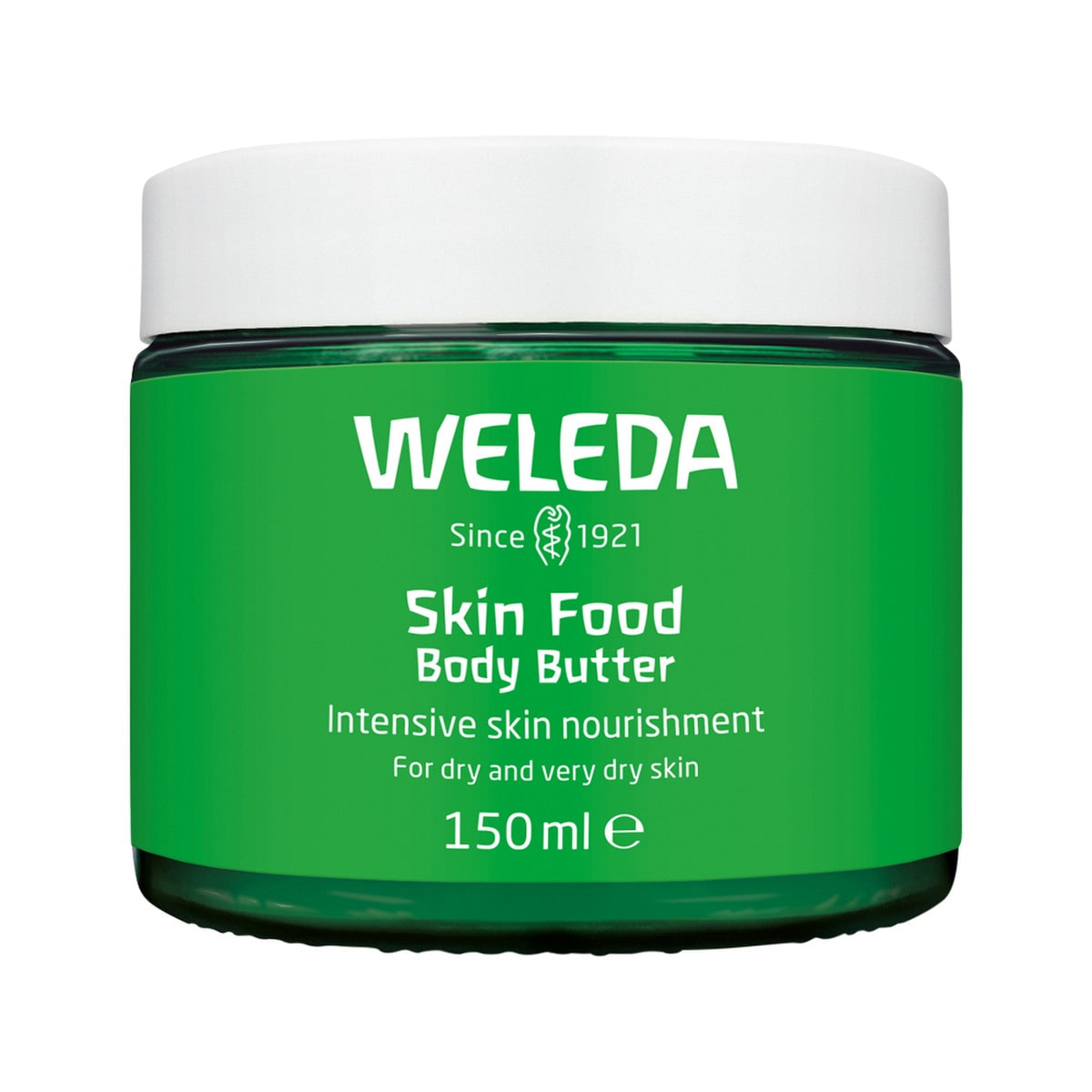 Weleda Organic Skin Food Body Butter 150ml. Front.