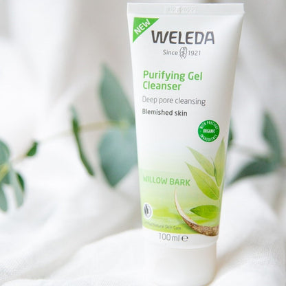 Weleda Blemished Skin Purifying Gel Cleanser - Willow Bark 100ml natural facial cleanser