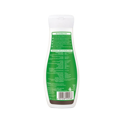Weleda Skin Food Body Lotion 200ml bottle. back.