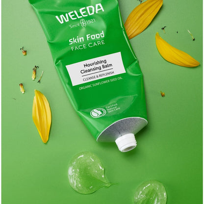 Weleda Skin Food Nourishing Cleansing Balm 75ml oil to milk formula